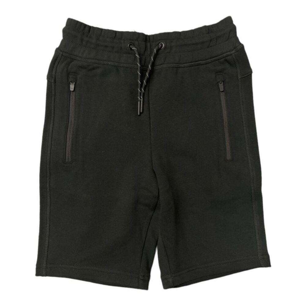 Member's Mark Big Boy's Elastic Waist Stretch Knit Active Jogger Shorts - Black